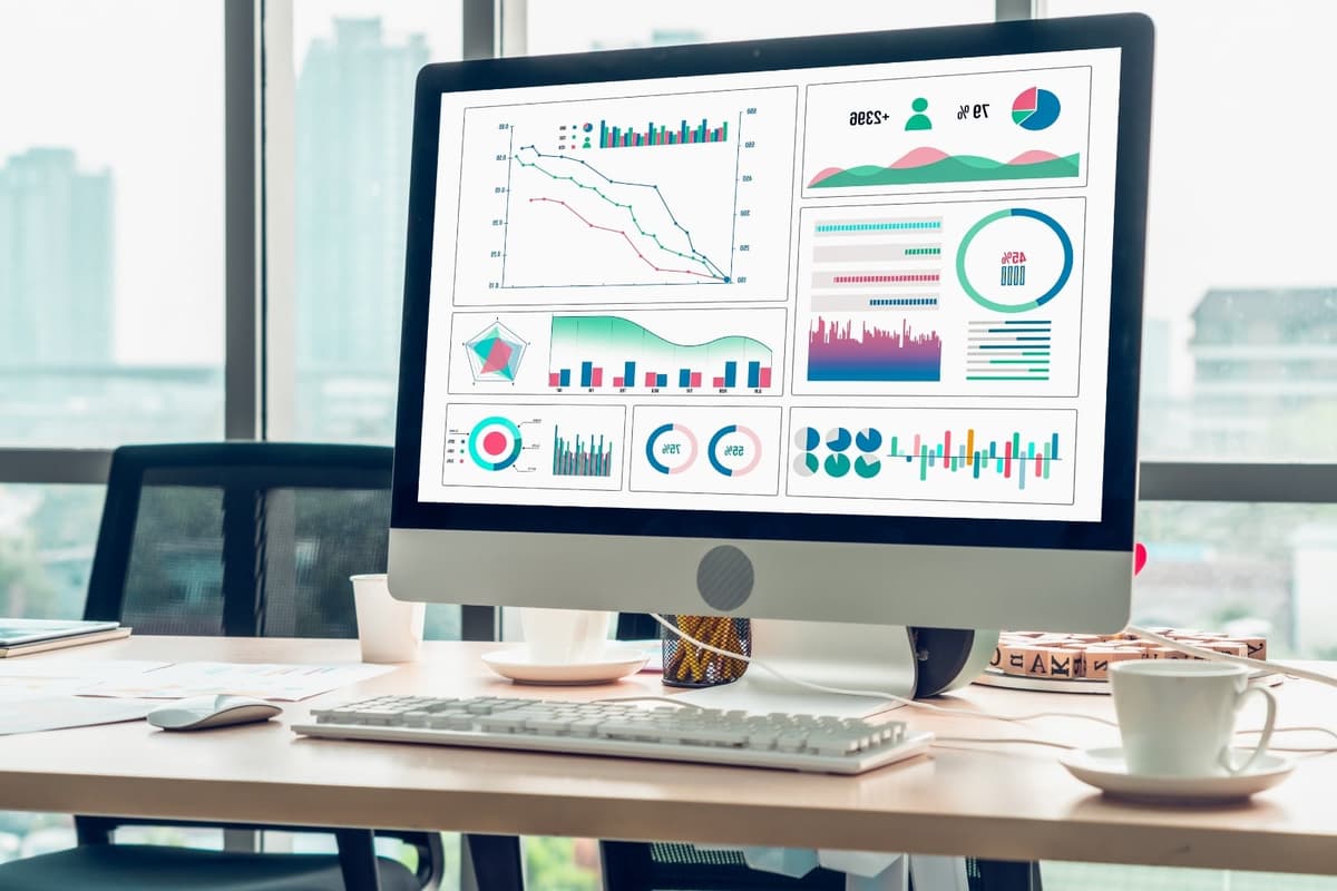 CRM Dashboard showing customer relationship management interface with client data, follow-ups, and business analytics